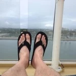 Flip Flops - Tee Roy's Cruise Rock 96.7 Flip Flops - Tee Roy's Cruise Rock 96.7